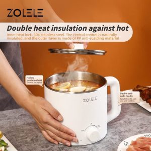 Zolele Multifunctional Electric Pot Cooker 1.6L ZC301